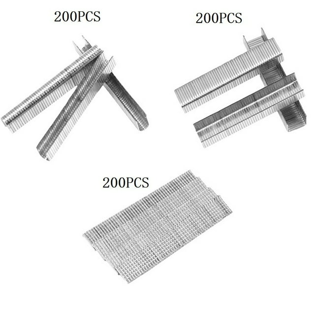 600 Pcs Agrafeur en Forme de U/porte /T pour Meubles en Bois Usage Domestique