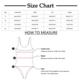 thumbnail image 3 of TAIAOJING Women's Plus Size Swimsuit One Piece 2024 New Solid Color Swimsuit Bikini Hollow Swimsuit Bikini, 3 of 6