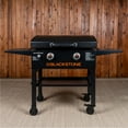 thumbnail image 2 of Blackstone Original Outdoor Griddle, 2-Burner 28" Propane Flat Top Grill with Hood, Black, 2 of 10
