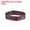 Dark Brown, variant on 6 Pack PU Leather Loops Retaining Ring for 19mm Width Watch Band, Brown