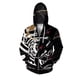 thumbnail image 4 of Sudadera con capucha de moda de otoño para hombre, sudadera holgada, ropa Y2k, sudadera con capucha con estampado de lobo feroz, sudaderas para hombre, estampados geniales para hombre, 4 of 5