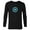 Black, variant on Marvel Studios Iron Man Tony Stark Arc Reactor Classic - Long Sleeve T-Shirt for Men - Customized-Black