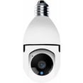 thumbnail image 1 of Mini cámara de seguridad con bombilla Wifi de alta definición de 1080P, vigilancia para interiores y hogares inteligentes, 1 of 5