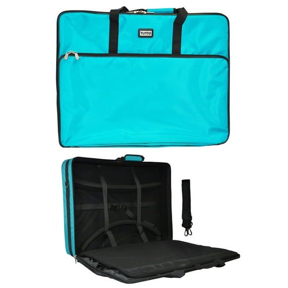 Turquoise Tutto Projet de Broderie Sac Extra Grand