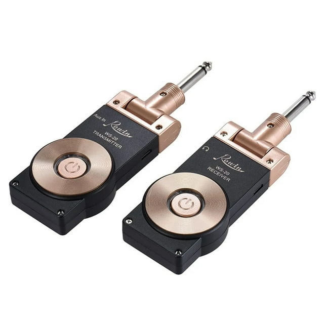 Bass Rowin WS-20 2.4G Wireless Rechargeable Electric Guitar Set 30 Meters Transmission Range with USB Charging Cable