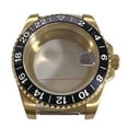 thumbnail image 3 of Fit For NH35 Case 40MM Electroplated Gold Plated Stainless Steel Case Sapphire Magnifying Glass Watch Case Fit For NH35 NH36 Movement, 3 of 7