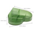 thumbnail image 2 of KAKOWELY Organizador De Maquillaje Transparente Verde Para Y Con Almacenamiento Multifuncional, 2 of 8
