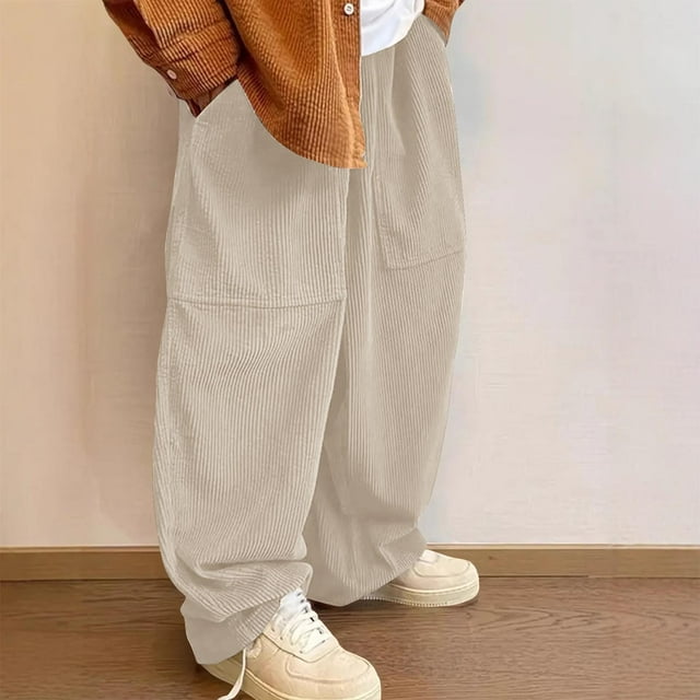 Yusimy Men's Care Pants Solid Color Hook and Loop Closure Easy Wear Summer Breathable Fracture Bedridden Recovery Practical Comfort
