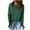 Army Green, variant on SEAOPEN Deals Women's Thumb Hole T-Shirt Long Sleeve Crew Neck Plain Shirts Casual Tee Tops Sale Army Green,M