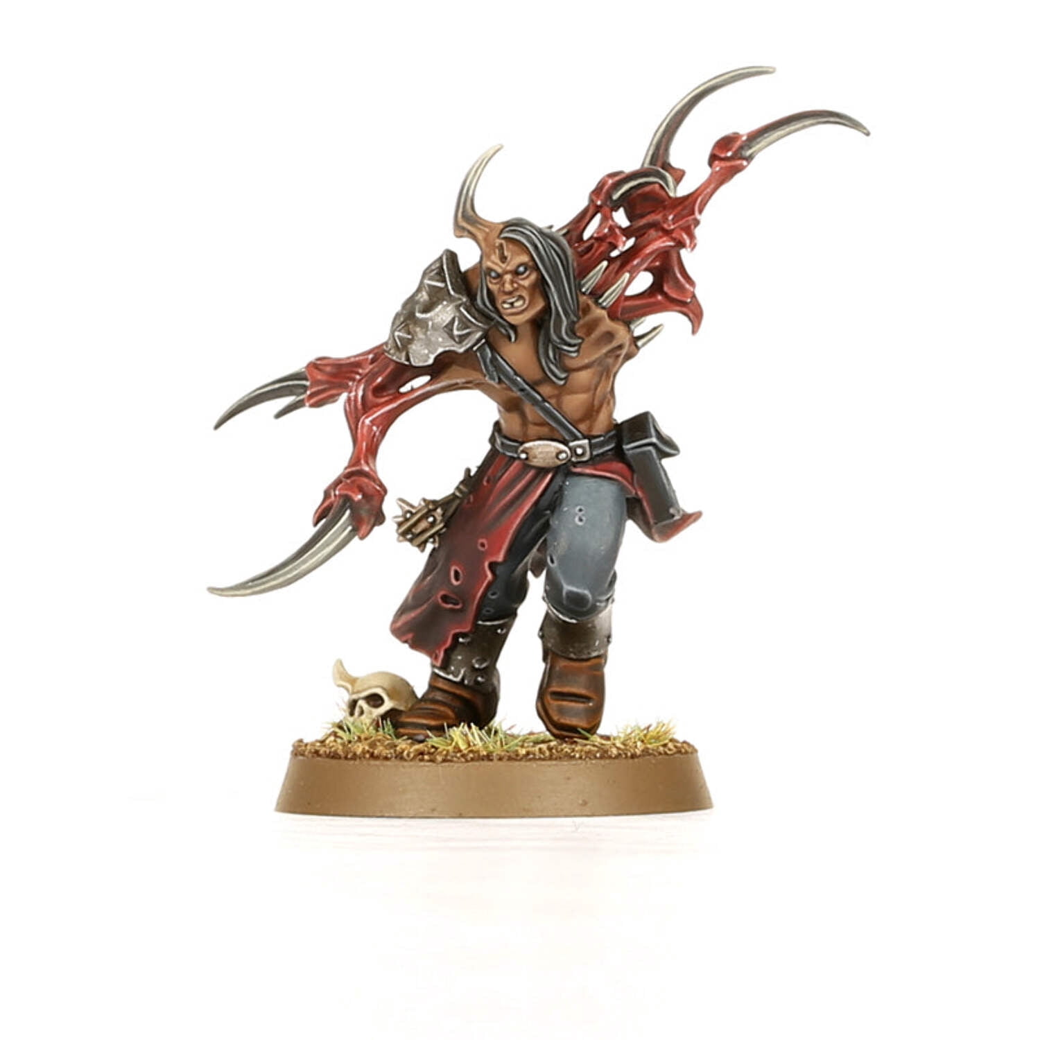 Games Workshop Warhammer 40k Accursed Cultists Action Figure Set, 8 Customizable Figurines