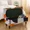 JH, variant on Stretch Ottoman Slipcover with Elastic Band - Printed Velvet Protector for Storage Bench, Footrest Stool - Wrinkle & Pill Resistant - 3 Sizes (S/M/L)