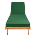 thumbnail image 6 of SAFAVIEH Newport Outdoor Patio Chaise Lounge Chair, Natural/Green, 6 of 15