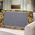 thumbnail image 3 of ZUXONGSY Sunflower Sofa Cushion Covers Couch Cushion Protector Cover Elastic Separate Sofa Slipcover 2 Seater Flexible Outdoor Patio Couch Cushion Protector Cover Gifts for Friends, 3 of 5