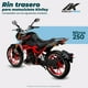 thumbnail image 2 of Rin Completo Trasero Aspas Moto Nitrox 250 Negro Mate Kinlley, 2 of 5