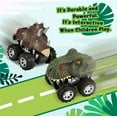 Dinosaur Toys Pull Back Cars for Boy, Dino Car Toy Set for Kids, Pull