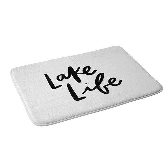 Society6 Chelcey Tate Lake Life Bath Mat 34" x 21"