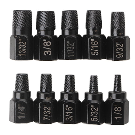 Screw Extractor Set for Removing Tricky, Stripped. Damaged, Screws, Bolts Screw Extractor Tools