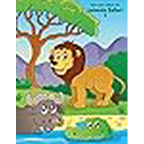 Animais Safari: Livro para Colorir de Animais Safari 2 (Paperback)