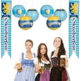 thumbnail image 7 of 8 Pcs Oktoberfest Decorations Set - 6 Hanging Paper Lantern & 2 Wall Banner For Oktoberfest Party Supplies, Oktoberfest Decor by 4E's Novelty, 7 of 7