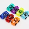 thumbnail image 2 of Flmtop Voiture Jouet Couleur Bonbon Plastique Transparent Mignonne Mini Voiture à Rétrofriction pour Enfants, 2 of 10