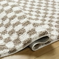 thumbnail image 6 of Livabliss Area Rugs for Living Room, 7x9 Birmingham Modern Ivory Rug, Bedroom Dining Room Home Decor Stain Resistant Carpet (6'7" x 9'), 6 of 6