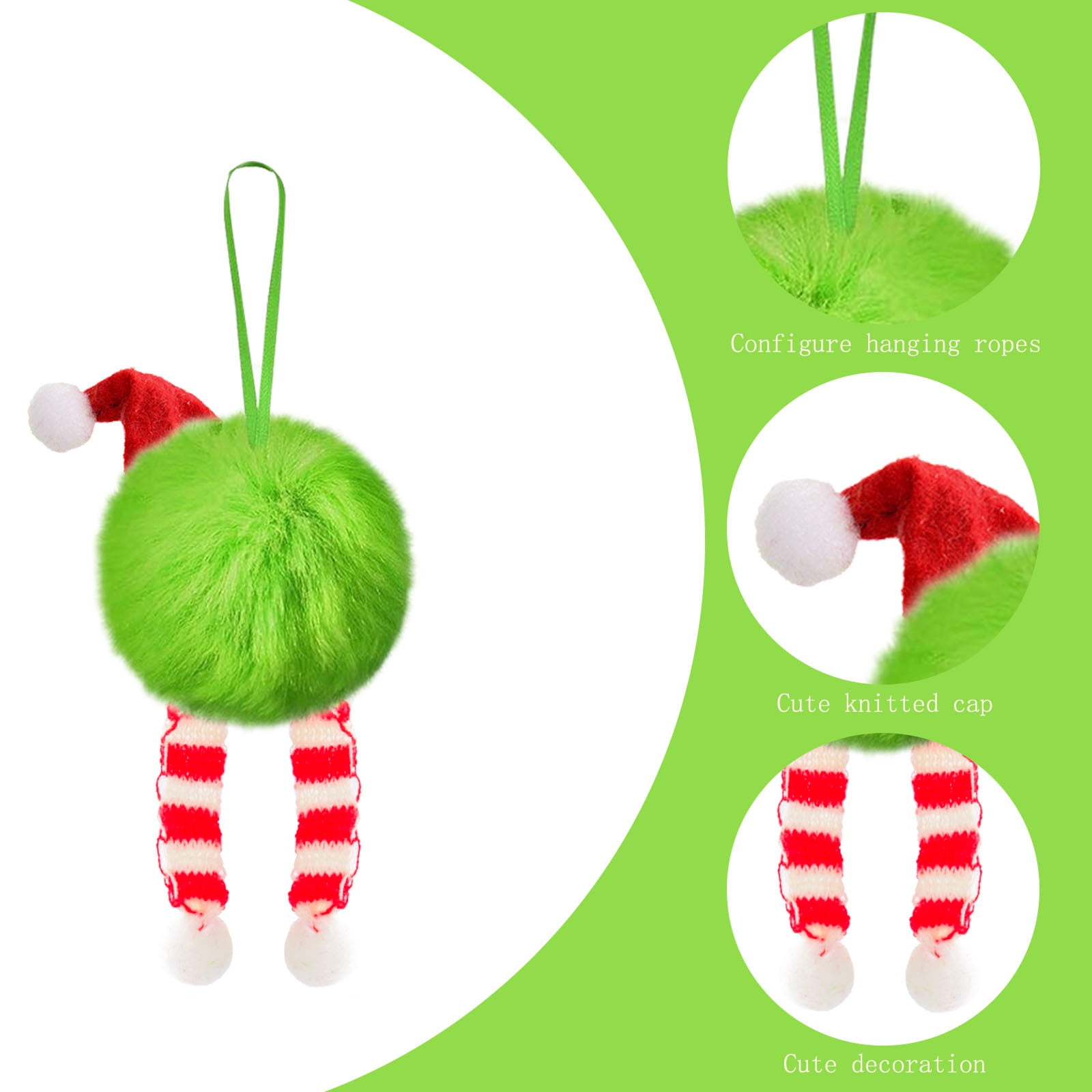 YZEGDCH Christmas Ball, Christmas Hanging Ball Ornament for Wedding,Party,Home Decor