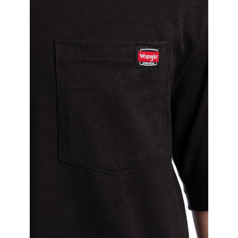 Wrangler Workwear Men's Short Sleeve Pocket Tee 3-Pack photo 6