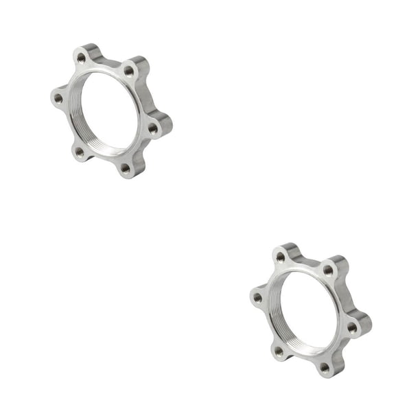 Eigraketly Adaptador de Rotor de freno de disco de rueda libre de disco de cubo resistente al desgaste roscado 48MM 48MM 2piezas Eigraketly CBP441714