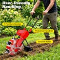 Hand-Push Manual Garden Seeder, Adjustable Hand Seeder Planter, 7 ...
