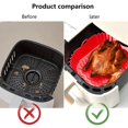 thumbnail image 4 of Fryer Pan Improve Heat Distribution Non-stick Durable Silicone Material Fryer Liner, 4 of 5