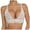 White, variant on Jkety Womens Bras No Underwire Full Support Women's Underwire Shaping Bra, Comfort Front-close Bra White,XS