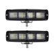 thumbnail image 2 of 2PCS 6 Inch LED Light Bar, 80W Fog Light Off Road Lights Work Light Bar for Truck SUV ATV Boat Motorcycle ,White Light, 2 of 5
