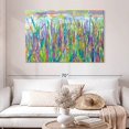 thumbnail image 2 of Elephant Stock Fall Meadowlands Wall Art - Horizontal Canvas Wall Art - Living Room Wall Decor - Floral And Botanical Canvas - Green And Purple Decor By Tara Funk Grim - 48" x 32", 2 of 4