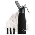 thumbnail image 1 of Dispensador de crema batida CreamRight de aluminio, 500 ml, negro, 1 of 6