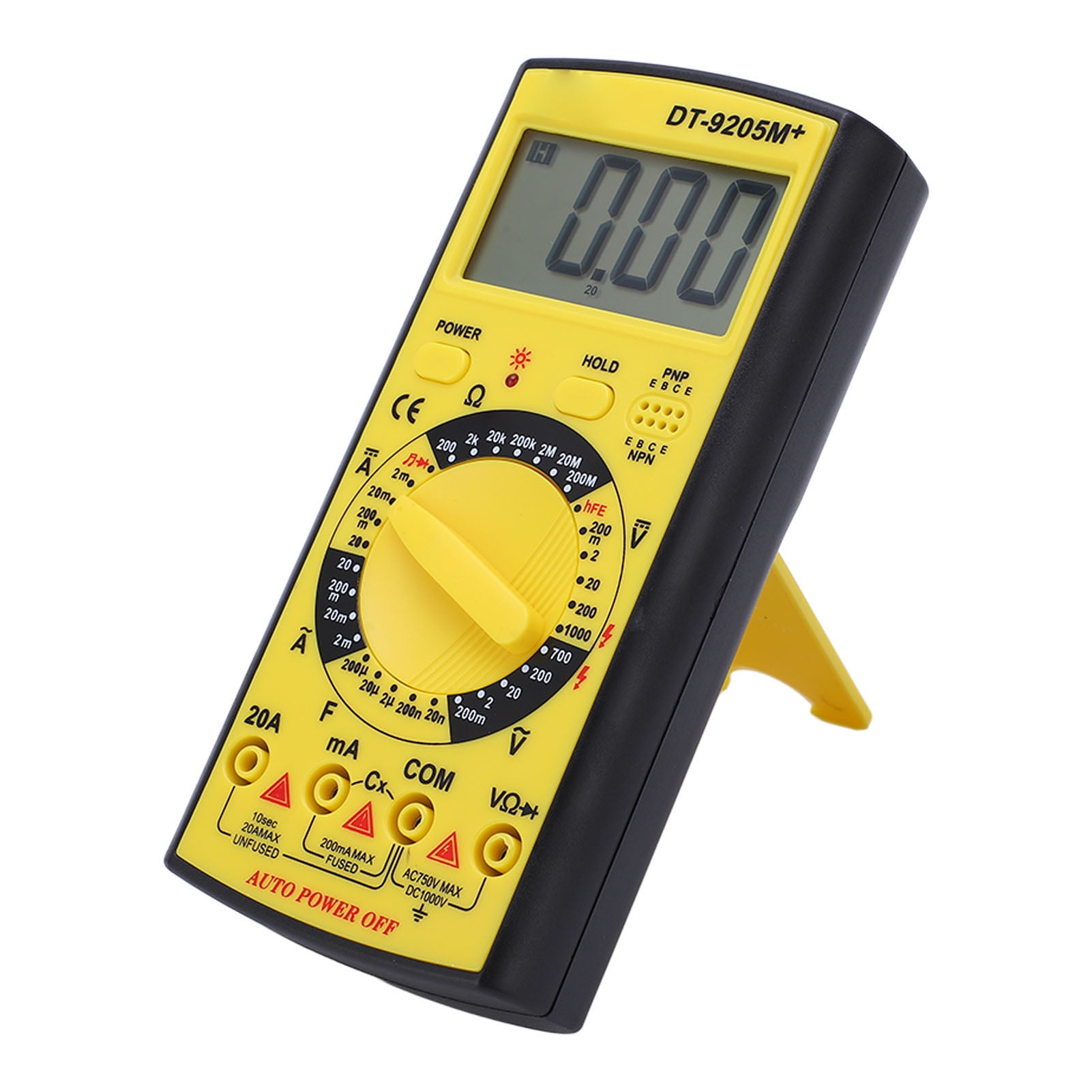 Fyydes Digital Multimeter Voltage Current Meter Tester Auto Power Off