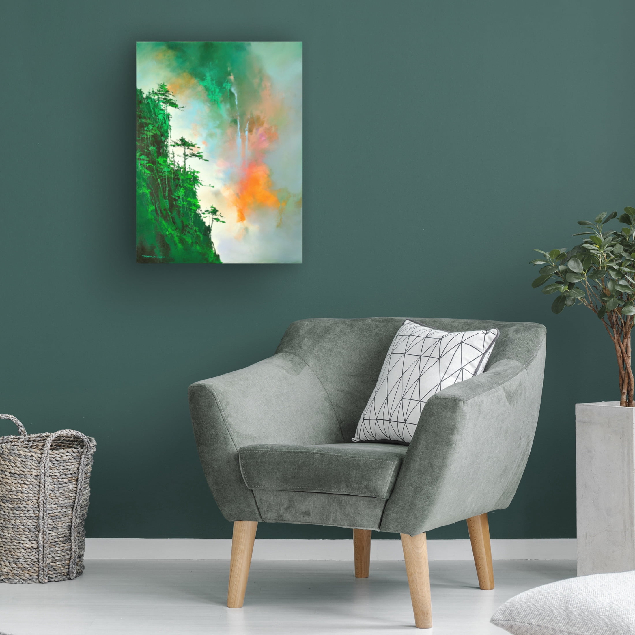 Canvas Wall Art - Thomas Leung 'Wonderland' Wall Art for Living Room, Bedroom, or Office Décor by Trademark Fine Art - 14 x 19 Inches