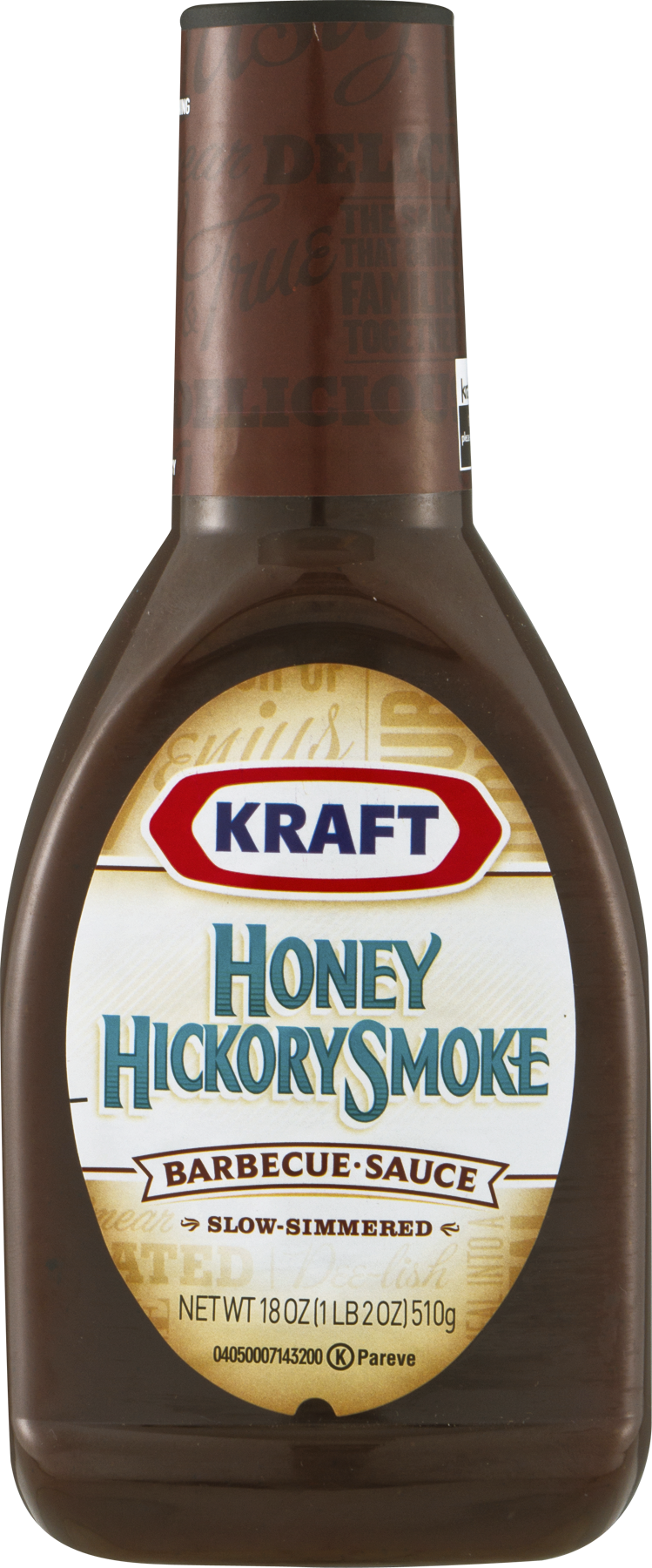 Kraft Honey Hickory Smoke Barbecue Sauce 18 0 Oz Bottle