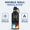 thumbnail image 4 of Botella de agua IRON °FLASK para acampar y senderismo, 950 ml, algodón de azúcar, 4 of 6