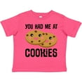 thumbnail image 3 of Inktastic You Had Me at Cookies Boys or Girls Toddler T-Shirt, 3 of 5
