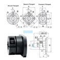 thumbnail image 3 of Rodamiento de brida D25 rodamiento Gcr15 de gran torsión acero de baja fricción amplia aplicación fácil instalación rodamiento de brida lineal para motor ANGGREK Otros, 3 of 8
