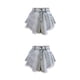 thumbnail image 3 of Jumpingount Pantalones cortos de mezclilla Pantalones vaqueros de verano Pantalones sueltos Mano de obra fina de moda Diseño elegante Poliéster METRO 2Conjunto, 3 of 6