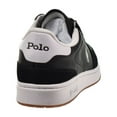 thumbnail image 3 of Polo Ralph Lauren Court Suede/Leather Men's Shoes Black 809834463-001, 3 of 6