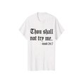 thumbnail image 1 of Camiseta suave y cómoda con estampado de letras de dibujos animados de moda para mujer, camiseta de cuello redondo cómoda y transpirable adecuada para el ocio diario y un estilo versátil y elegante, i, 1 of 6