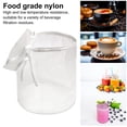 thumbnail image 5 of Reusable Micron Filter Zipper Bag Food Grade BPA Free Easy to Clean Multipurpose Full Mesh Nylon Filter Bag Brew Bag, 5 of 8