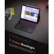 thumbnail image 3 of Funda para iPad Pro 13 CHESONA 2024 con teclado y panel táctil negra, 3 of 8