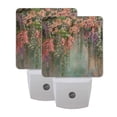 thumbnail image 7 of LED Sensor Night Light Auto On/Off Dusk to Dawn Lamp for Bedroom Hallway Enchanted Flowers Painting 2 Pack, 7 of 7