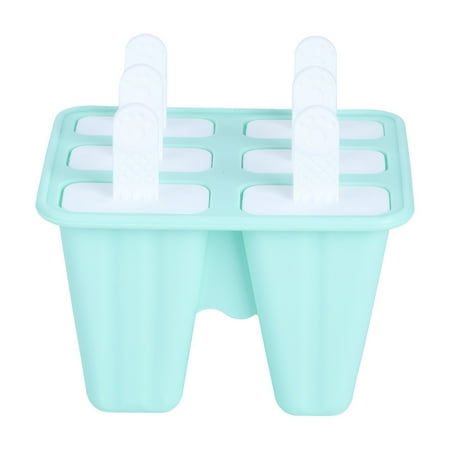

Ice Cream Makers Ice Cream Mould DIY -40 Degrees Celsius To +250 Degrees Celsius Temperature Non-Stick Yogurt Hot Summer Adults For Kid Pudding Puree Ice Cream 4 Grids 6 Grids