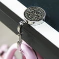 thumbnail image 3 of Wmool Portable Folding Purse Handbag Bag Hanger Hook Holder Hook Zinc Table .PrK9, 3 of 8