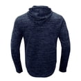 thumbnail image 4 of Summer Savings Clearance 2024! TAGOLD Mens Tops,Men's Long Sleeve Casual Loose Hooded Sports T Shirt Solid Crew Neck Pullover Tops, 4 of 5