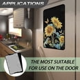 thumbnail image 6 of POLERO RV Door Window Shade Cover Privacy and UV Rays Protection Blackout Shades Retro Sunflower Butterfly RV Interior Accessories 17.3x26 inch, 6 of 7